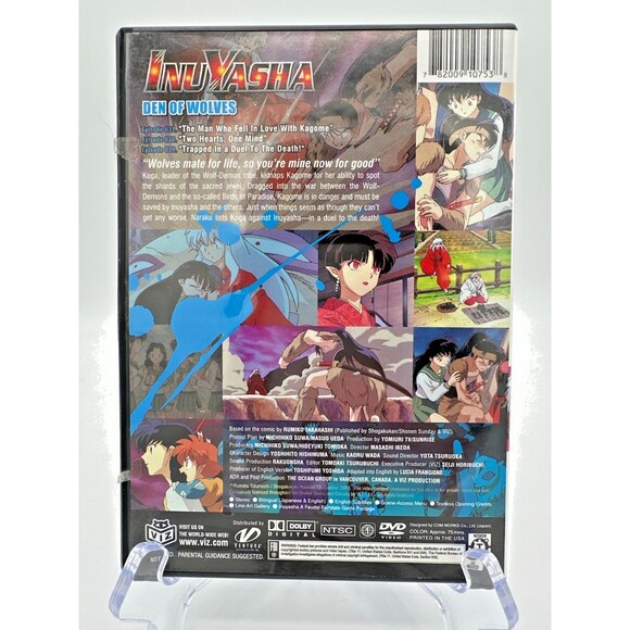 InuYasha Den of Wolves Anime DVD Episodes 37–39 Viz Media - Picture 3 of 4